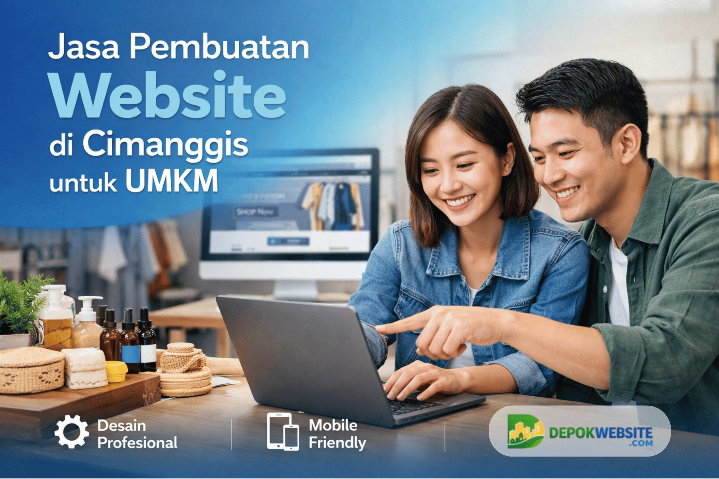 Jasa Pembuatan Website di Cimanggis untuk UMKM